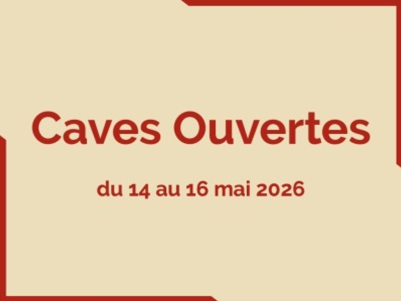 Cave ouverte au Domaine de la Rameau du 14 au 16 mai 2026