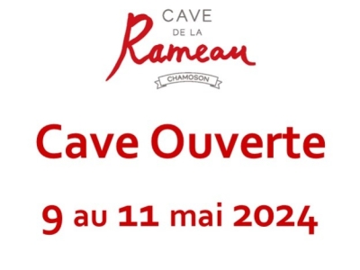 Cave ouverte au Domaine de la Rameau du 9 au 11mai 2024