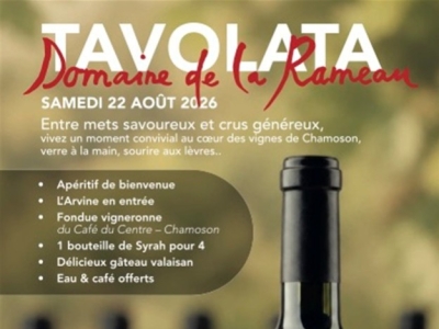 TAVOLATA 2026 Cave de la Rameau